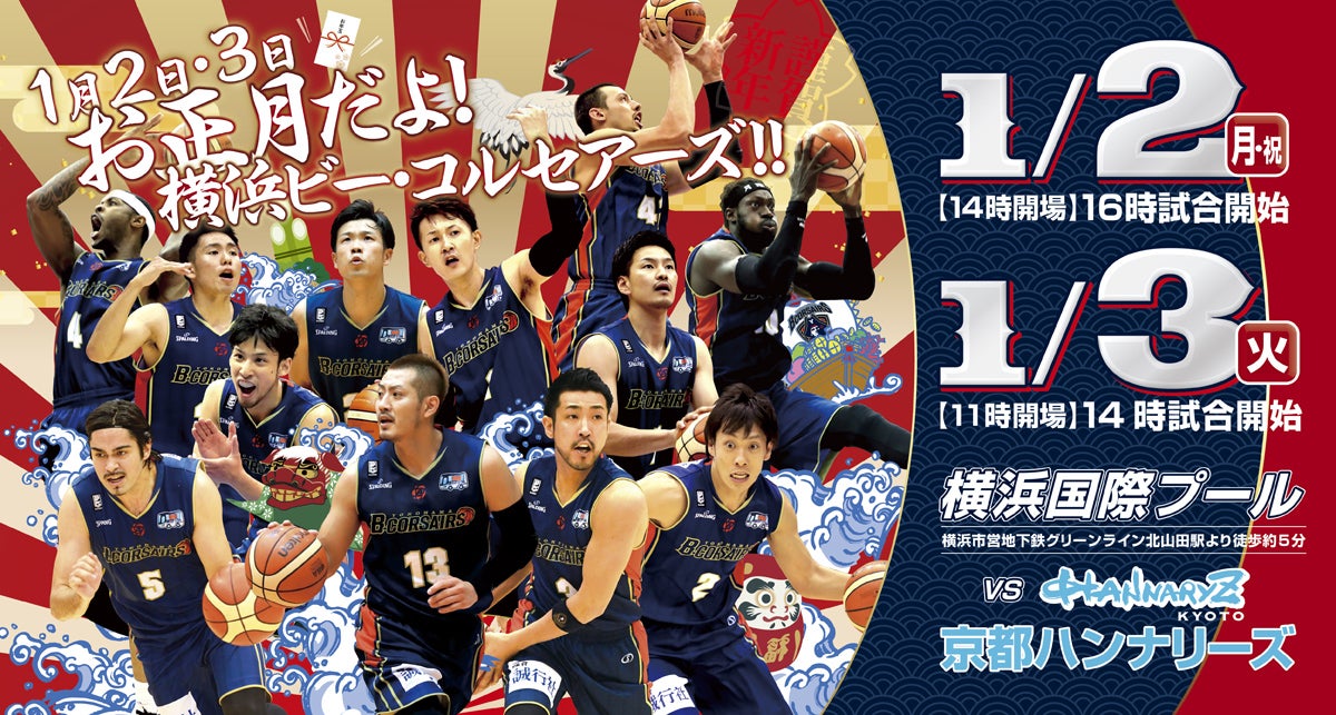 1月2日、3日 京都戦