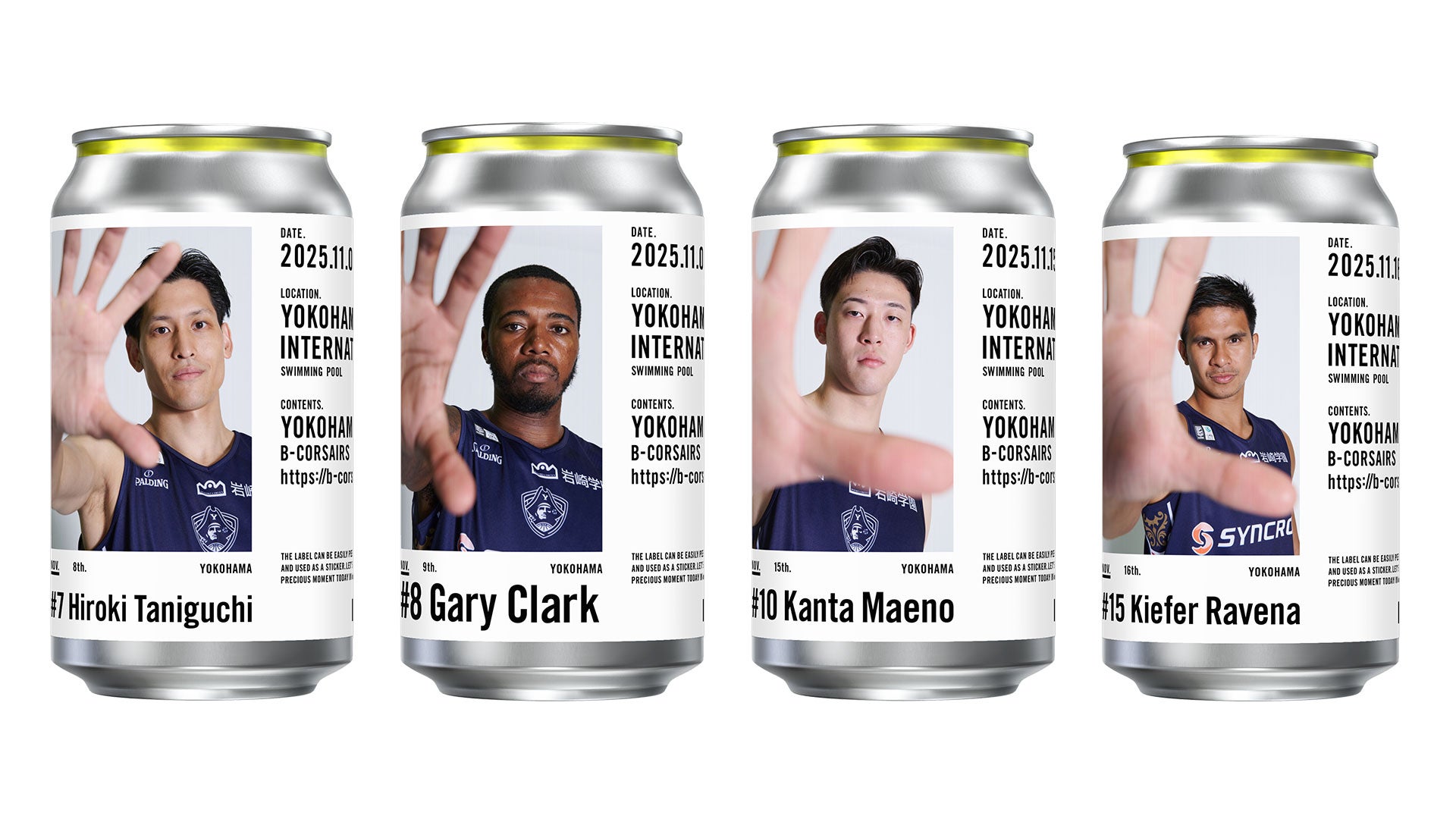 会場限定グッズ】「TAG LIVE！LABEL 横浜ビー・コルセアーズ